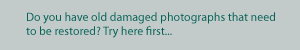 retouching your old photos